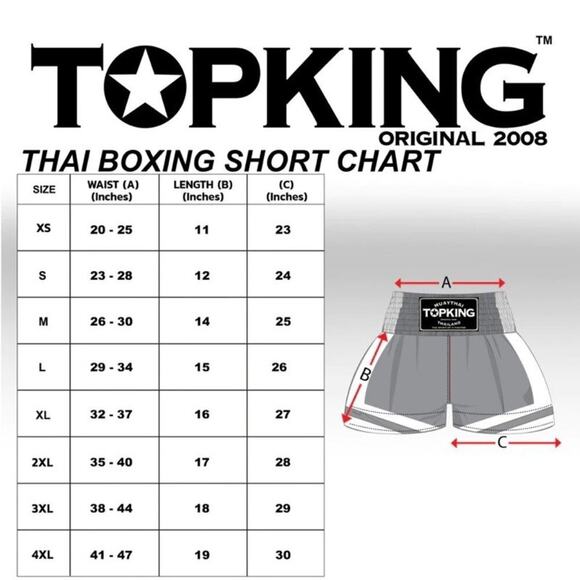 NWT Topking Muay Thai Boxing Shorts Black Gold Size Medium - Picture 8 of 8